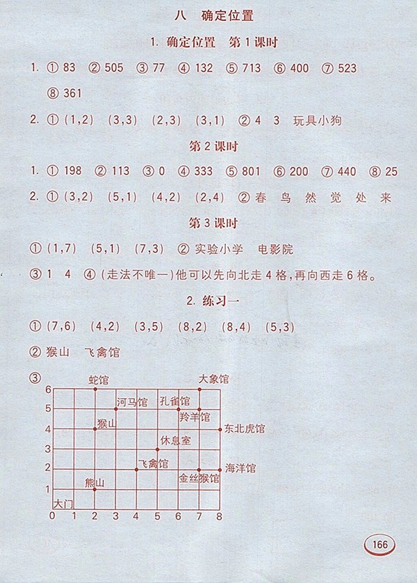 2018蘇教版七彩口算題卡四年級(jí)下冊(cè)參考答案