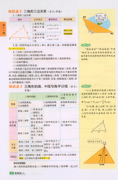 2019新版人教版彩繪版尖子生學(xué)案八年級上冊數(shù)學(xué)參考答案