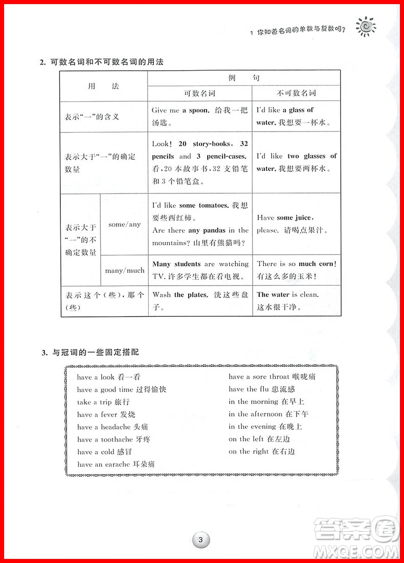 2018新課標(biāo)小學(xué)畢業(yè)總復(fù)習(xí)英語參考答案