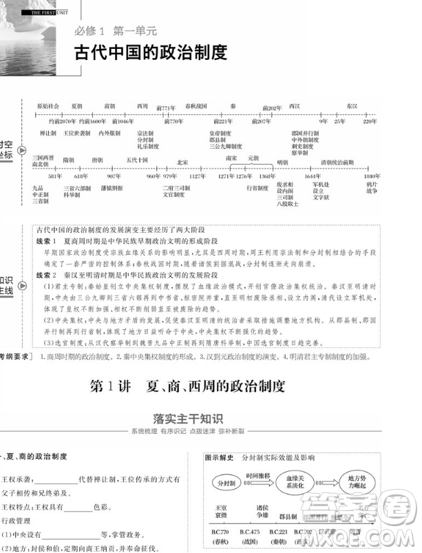 2019新版金榜苑步步高大一輪復習講義歷史人教全國通用版答案