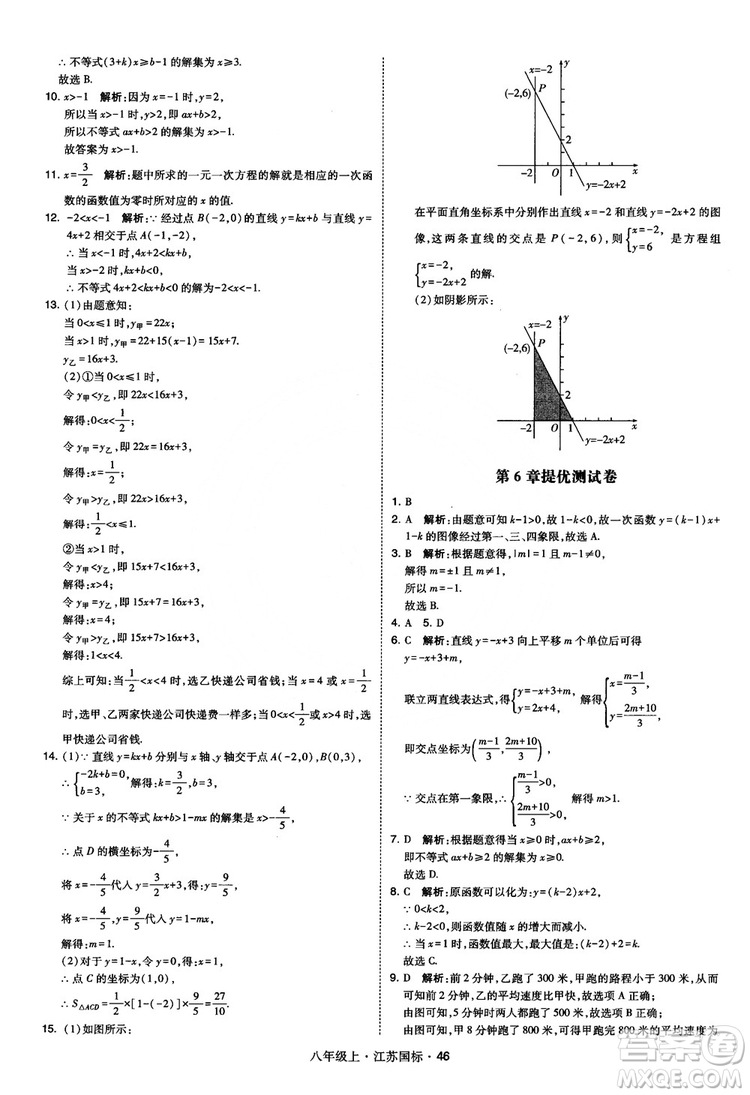 2018秋學(xué)霸題中題數(shù)學(xué)八年級(jí)上冊(cè)蘇科版江蘇國(guó)標(biāo)參考答案