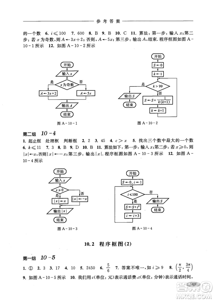 2018年高中五星級(jí)同步題組訓(xùn)練與測評數(shù)學(xué)高二年級(jí)第一學(xué)期參考答案