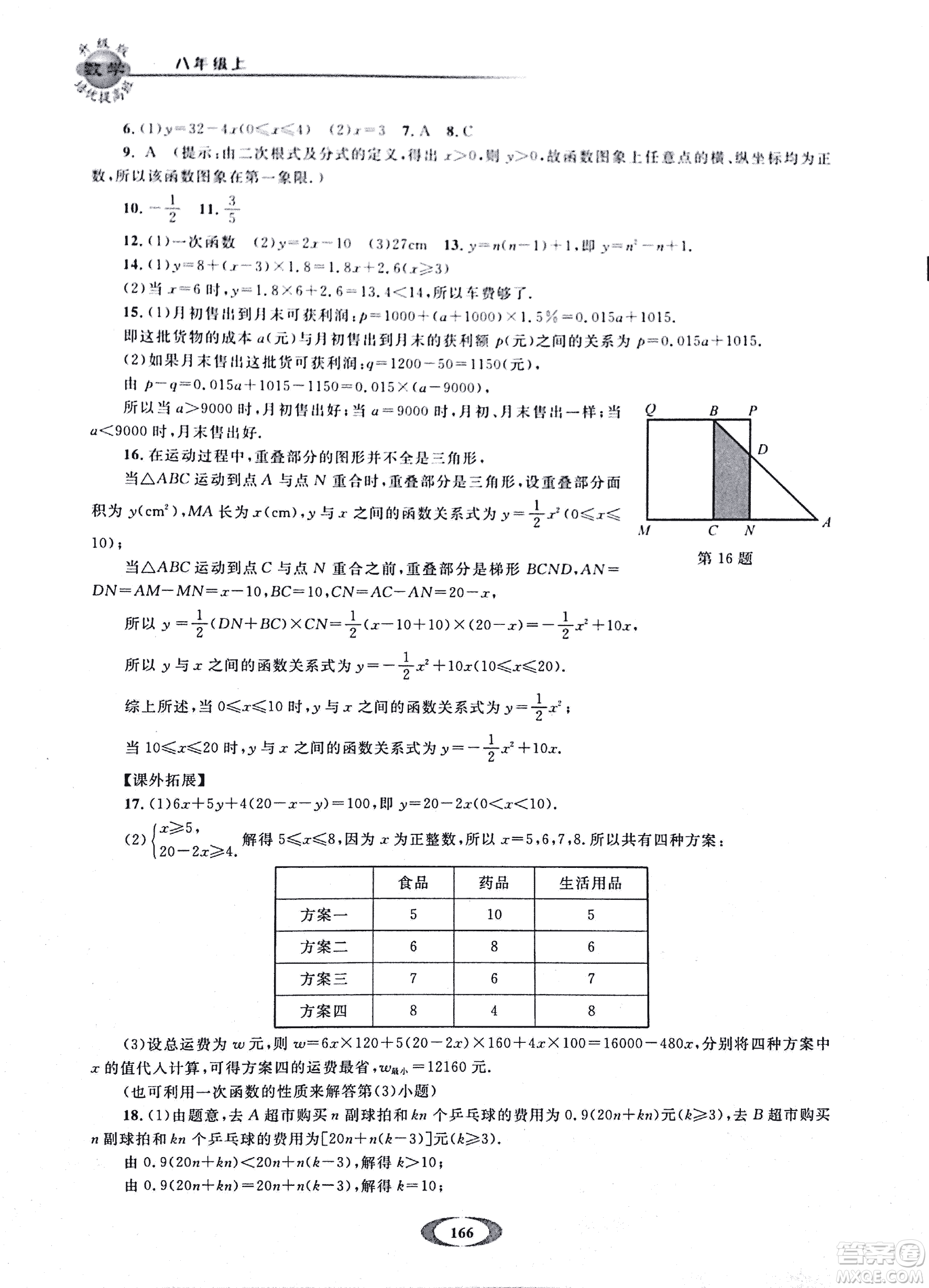 2018年浙大優(yōu)學(xué)培優(yōu)提高班升級版八年級上數(shù)學(xué)參考答案