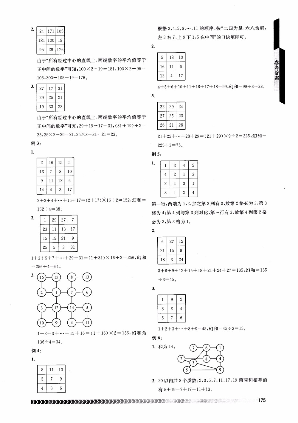 2018年南京出版社奧數(shù)輔導(dǎo)班小學(xué)四年級數(shù)學(xué)參考答案