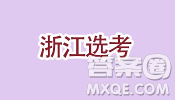 2018年11月浙江選考地理試題及答案