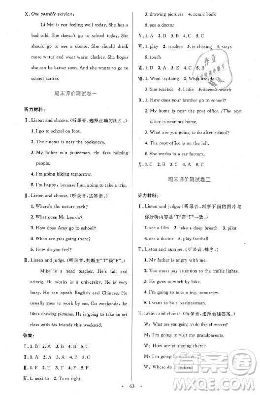 9787107318016六年級2018年小學(xué)英語同步測控優(yōu)化設(shè)計上冊人教版增強(qiáng)版答案