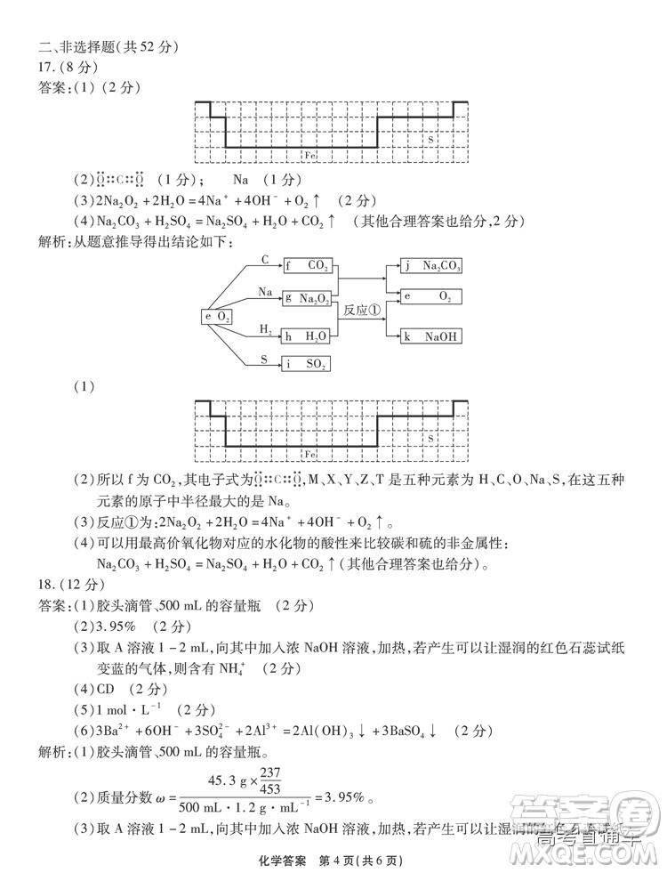 江淮十校2019高三第二次聯(lián)考理科綜合試題及參考答案