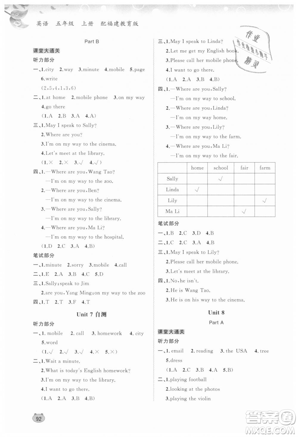 9787549598472新課程學(xué)習(xí)與測(cè)評(píng)同步學(xué)習(xí)2018英語(yǔ)五年級(jí)上冊(cè)福建教育版答案