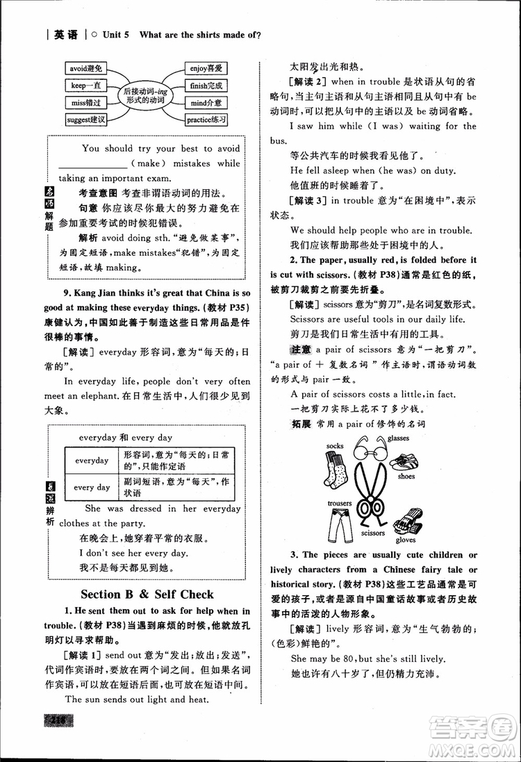 人教版2018九年級英語全一冊初中同步學考優(yōu)化設(shè)計參考答案