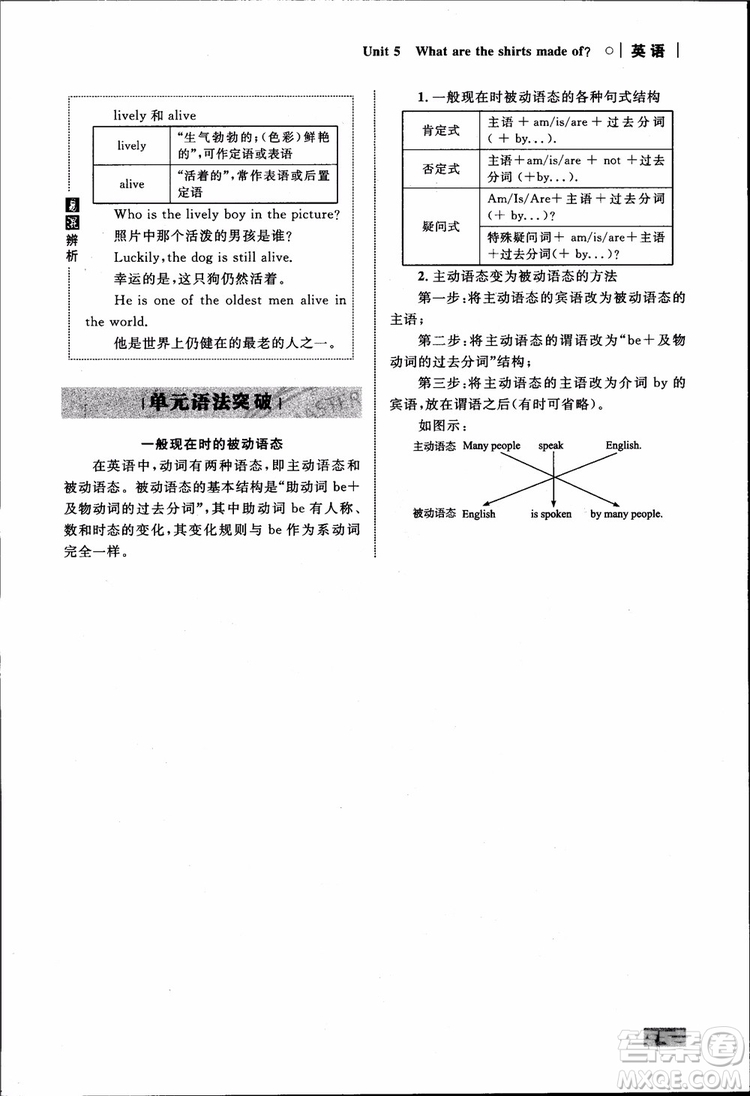 人教版2018九年級英語全一冊初中同步學考優(yōu)化設(shè)計參考答案