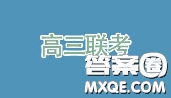 全國百所名校2019屆高三大聯(lián)考調(diào)研試卷四文綜答案