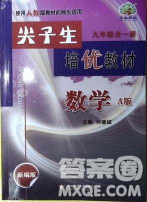 9787567524187尖子生培優(yōu)教材九年級(jí)數(shù)學(xué)全一冊(cè)RJ人教A版2018年參考答案