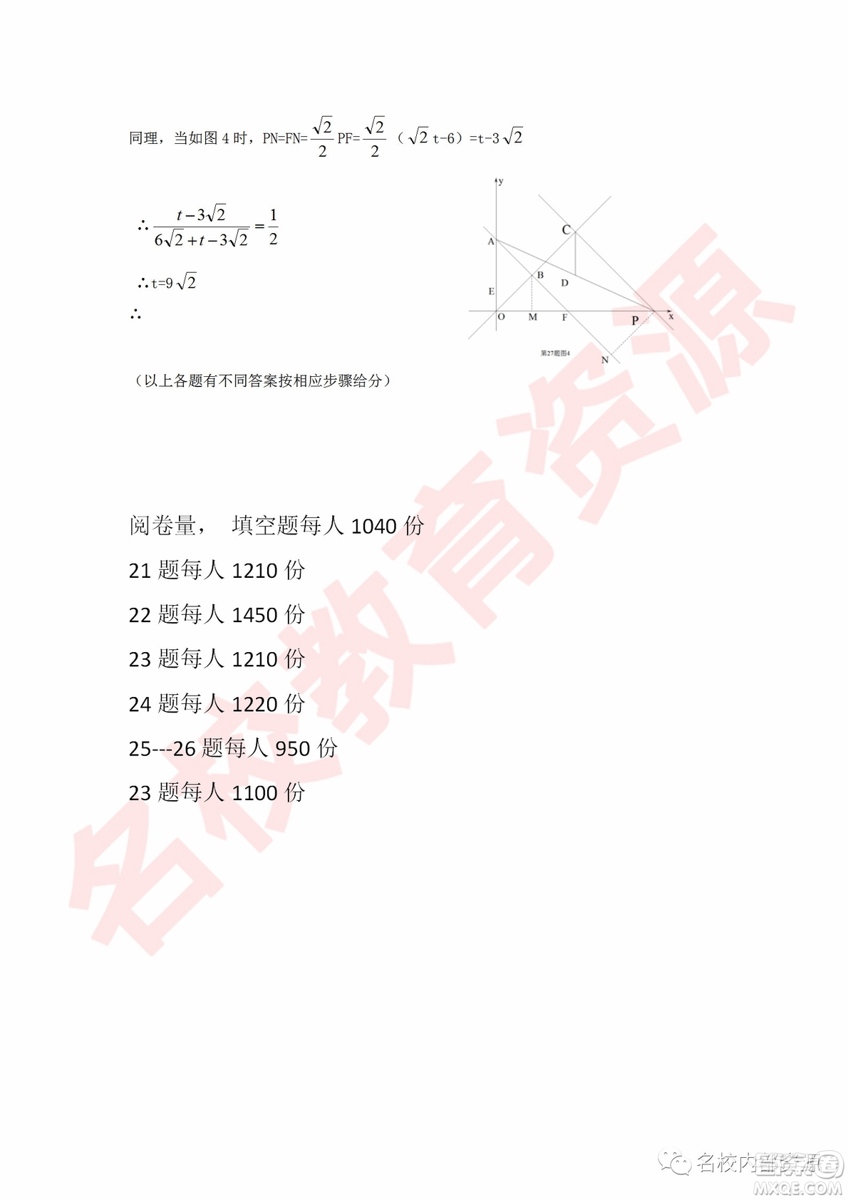 哈爾濱市道外區(qū)2018-2019年九年級上學(xué)期期末調(diào)研測試數(shù)學(xué)試卷及答案