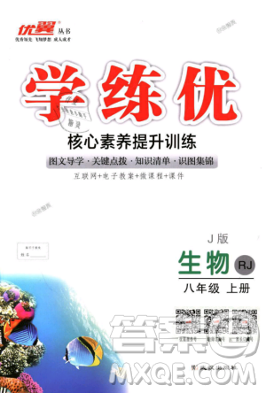 9787543083738優(yōu)翼叢書2018秋學(xué)練優(yōu)8年級上冊RJ人教版答案