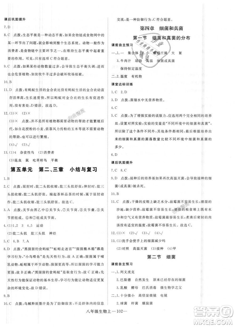 9787543083738優(yōu)翼叢書2018秋學(xué)練優(yōu)8年級上冊RJ人教版答案