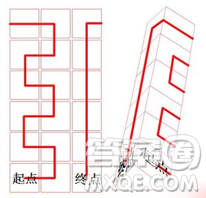 一筆從起點走到終點不能重復(fù)不能有斜線畫完所有格子