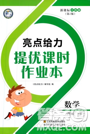 2019春亮點(diǎn)給力提優(yōu)課時(shí)作業(yè)本數(shù)學(xué)六年級下冊江蘇版第2版答案