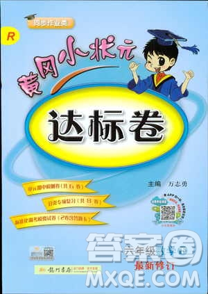 2019新版黃岡小狀元達標卷六年級下冊人教版數(shù)學R版參考答案