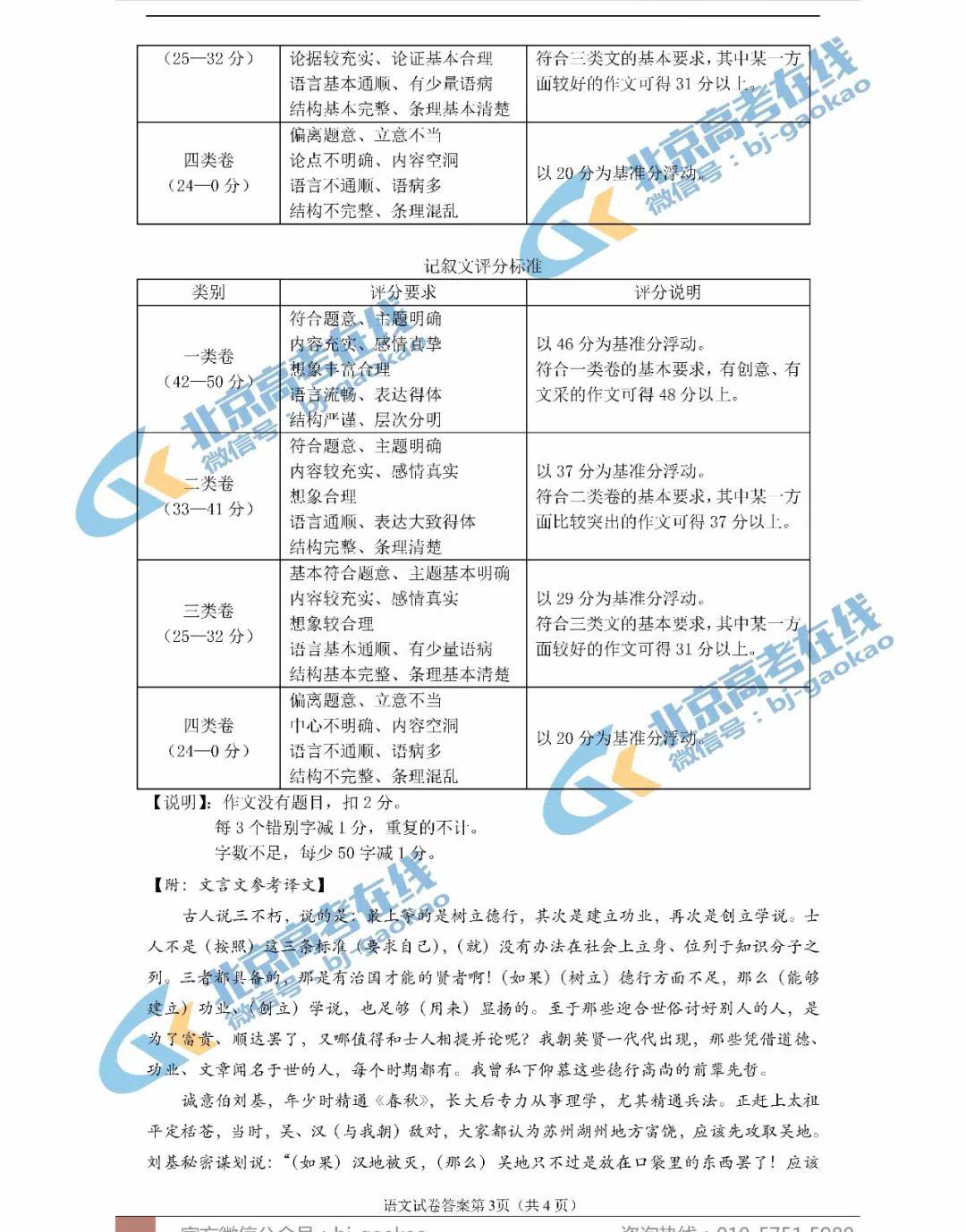 2019年北京朝陽(yáng)一模語(yǔ)文試題及答案