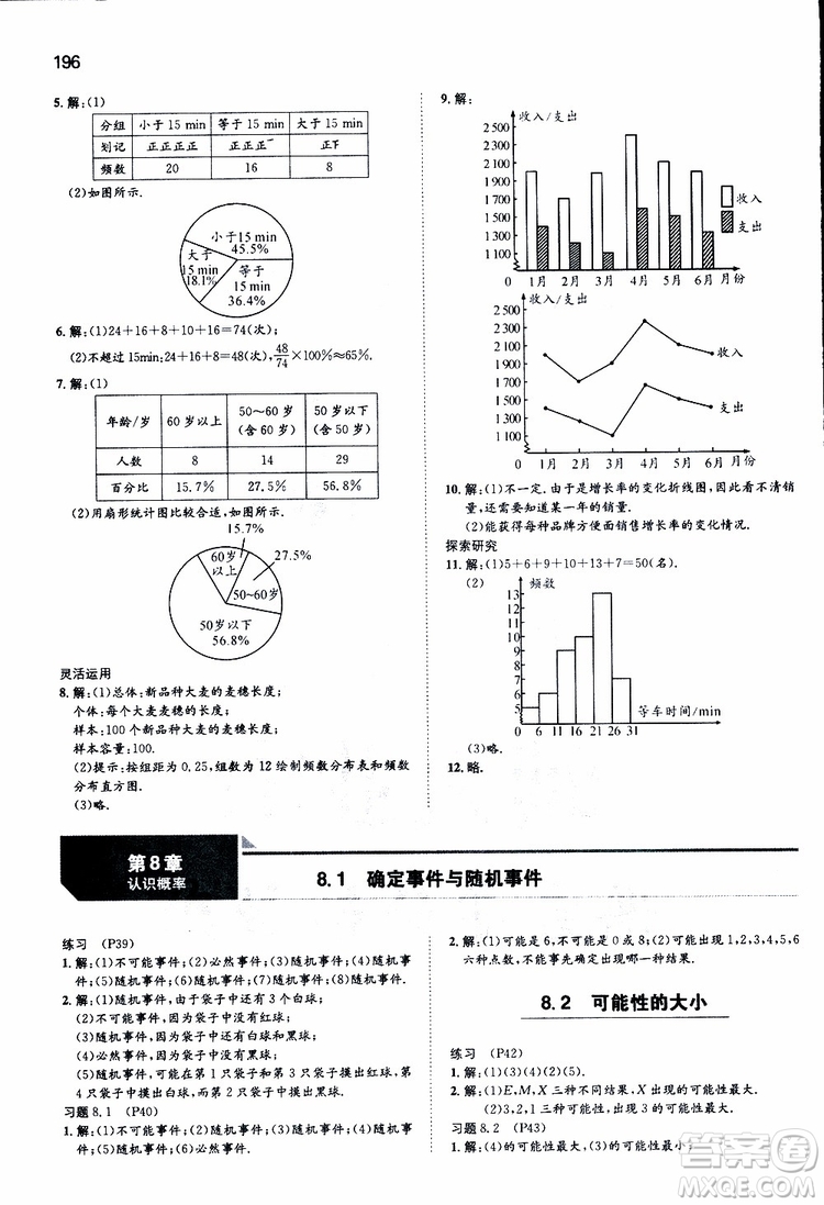 人教版2019版一本同步訓(xùn)練初中數(shù)學(xué)八年級(jí)下冊參考答案