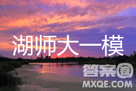 2019年湖南師大附中高考模擬卷一語(yǔ)文試題答案