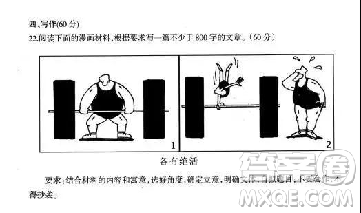 各有絕活漫畫(huà)作文800字 各有絕活漫畫(huà)作文