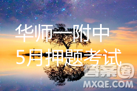 華師一附中2019屆高三5月押題考試文科數(shù)學答案