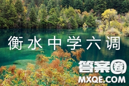 河北省衡水中學(xué)2019屆高三下學(xué)期六調(diào)考試英語(yǔ)試題及答案