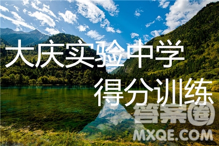 2019年大慶實驗高三得分訓(xùn)練三文科數(shù)學(xué)試題及答案