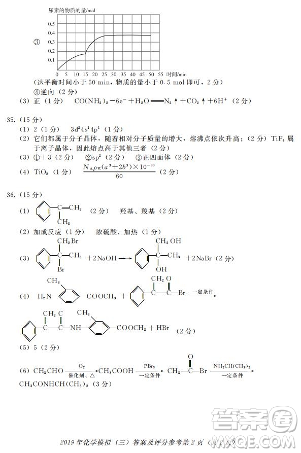 西藏拉薩市2019屆高三第三次模擬考試?yán)砭C試題及參考答案