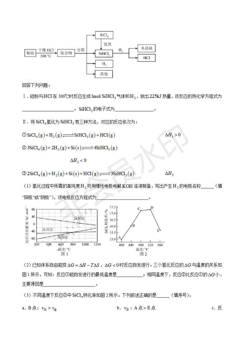 2019年天津卷高考理綜試題及答案