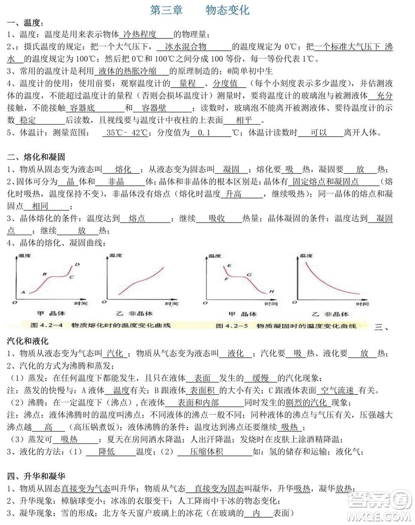 初中物理知識點大全 初中物理知識點總結(jié)