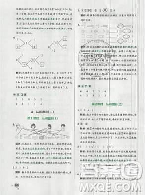 2019年小學(xué)學(xué)霸作業(yè)本一年級(jí)數(shù)學(xué)上冊(cè)人教版答案