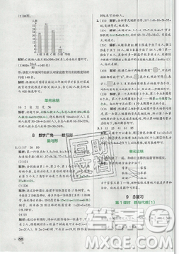 2019年秋小學學霸作業(yè)本六年級數(shù)學上冊人教版答案