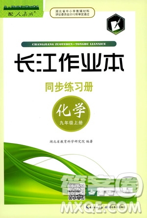 2019秋長(zhǎng)江作業(yè)本同步練習(xí)冊(cè)九年級(jí)上冊(cè)化學(xué)人教版參考答案