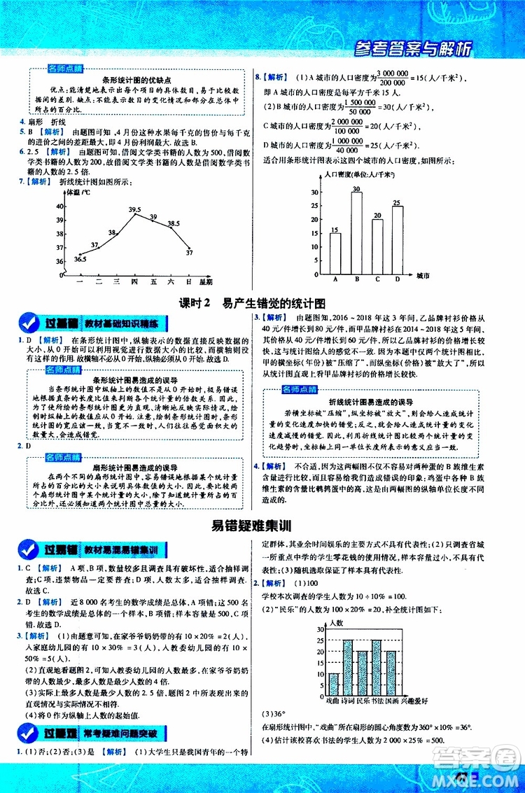 2020版一遍過初中數(shù)學七年級上冊BS版北師版參考答案