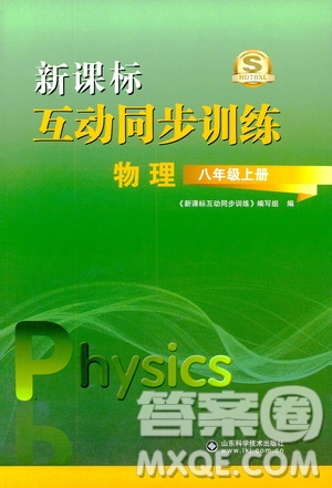 2019新課標(biāo)互動同步訓(xùn)練物理八年級上冊人教版答案