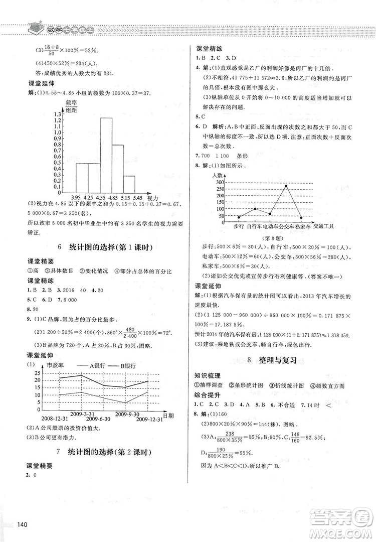 北京師范大學(xué)出版社2019課堂精練七年級數(shù)學(xué)上冊北師大版答案