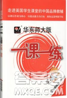 2019年華東師大版一課一練三年級數學第一學期增強版參考答案