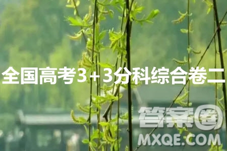 2020屆全國高考3+3分科綜合卷二理科數(shù)學試題及參考答案