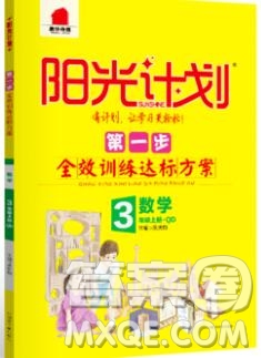 2019秋季陽光計劃第一步三年級數(shù)學(xué)上冊青島版答案