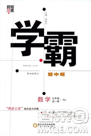 2019年經(jīng)綸學(xué)典學(xué)霸題中題數(shù)學(xué)九年級(jí)全一冊(cè)RJ人教版參考答案