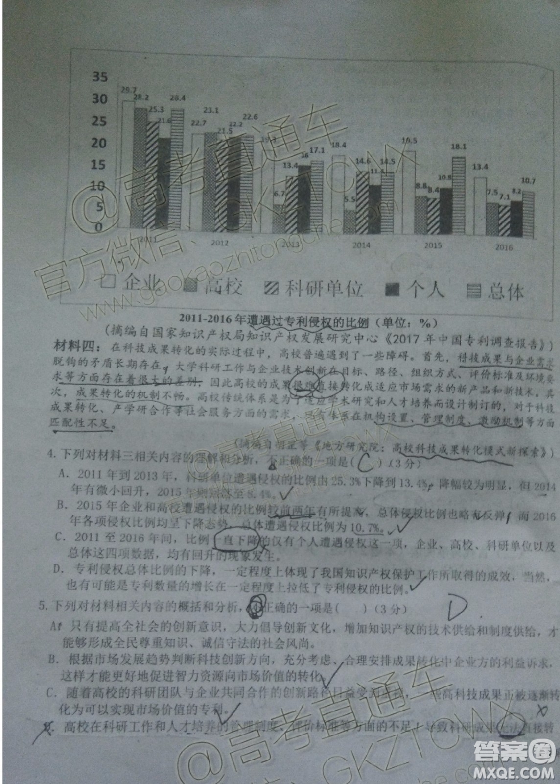 2020屆贛州市十五縣市高三11月期中聯(lián)考語文試題及參考答案