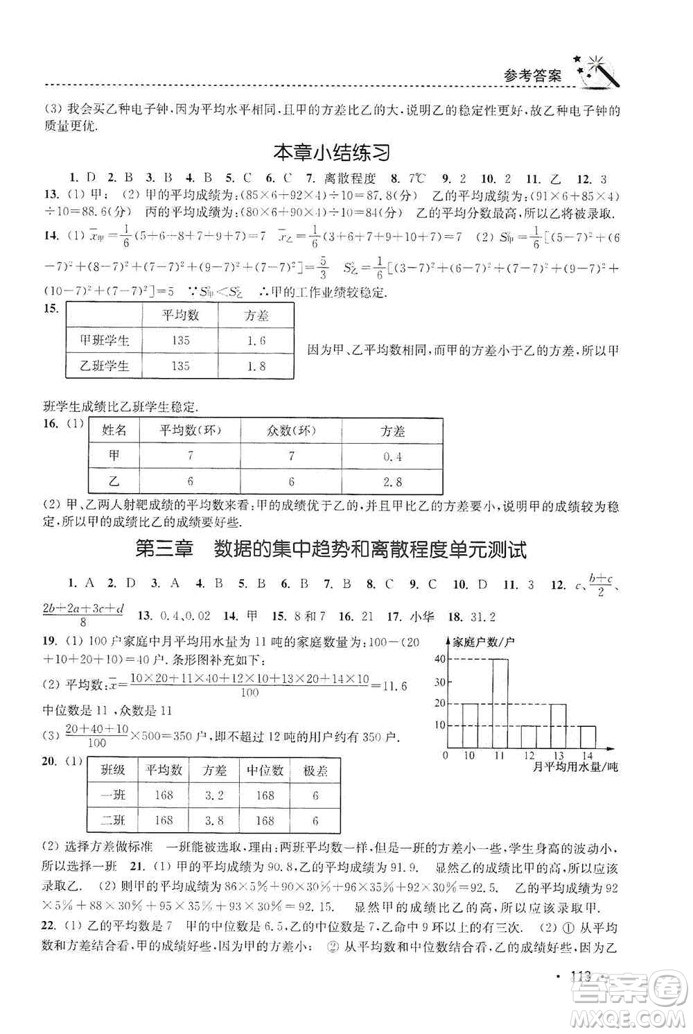 東南大學出版社2019名師點撥課時作業(yè)本九年級數(shù)學上冊新課標江蘇版答案