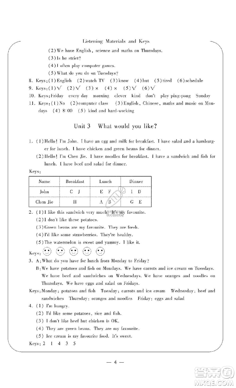 寧波出版社2019新課標(biāo)學(xué)習(xí)方法指導(dǎo)叢書五年級(jí)英語上冊(cè)人教版答案