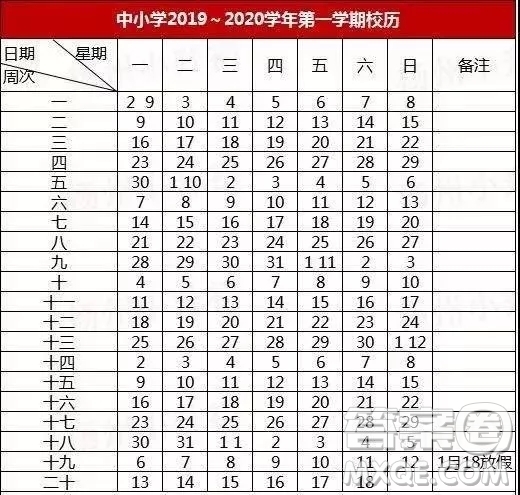 2019-2020江蘇省各縣市中小學(xué)什么時候放寒假 2020江蘇省中小學(xué)寒假時間安排