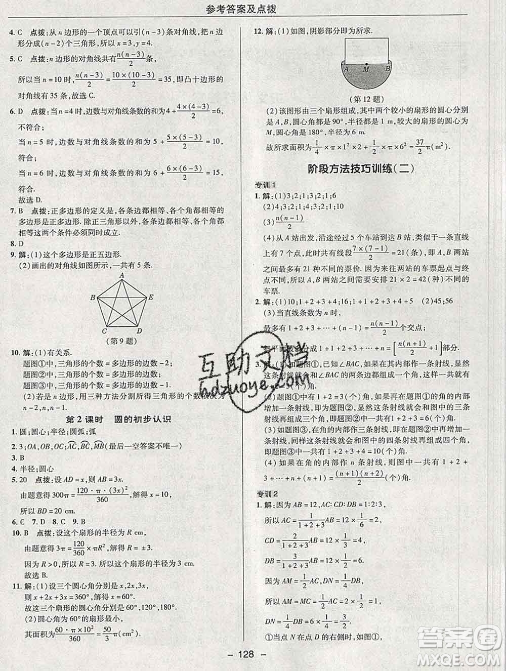 2020綜合應(yīng)用創(chuàng)新題典中點六年級數(shù)學(xué)下冊魯教版五四制答案