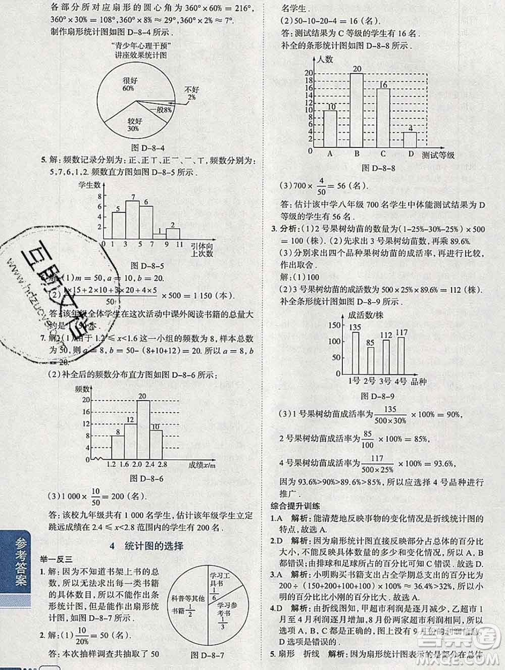 2020春小學(xué)教材全解六年級(jí)數(shù)學(xué)下冊(cè)魯教版五四制答案