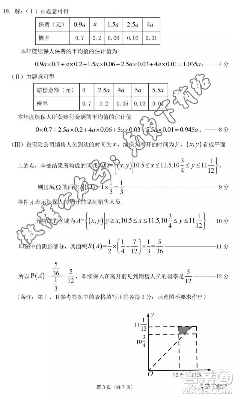 華府省實(shí)廣雅深中2020屆高三上學(xué)期期末聯(lián)考文科數(shù)學(xué)試題及答案