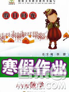 陽光出版社2020年假日時光寒假作業(yè)六年級數(shù)學人教版答案